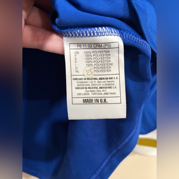 MATCH WORN Roberto Di Matteo 1996 Italy | Euro 96 Qualifiers | Size L Nike LS - Picture 10 of 10